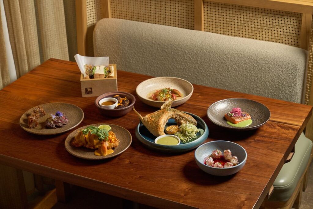 Uchi iinterior photo of food