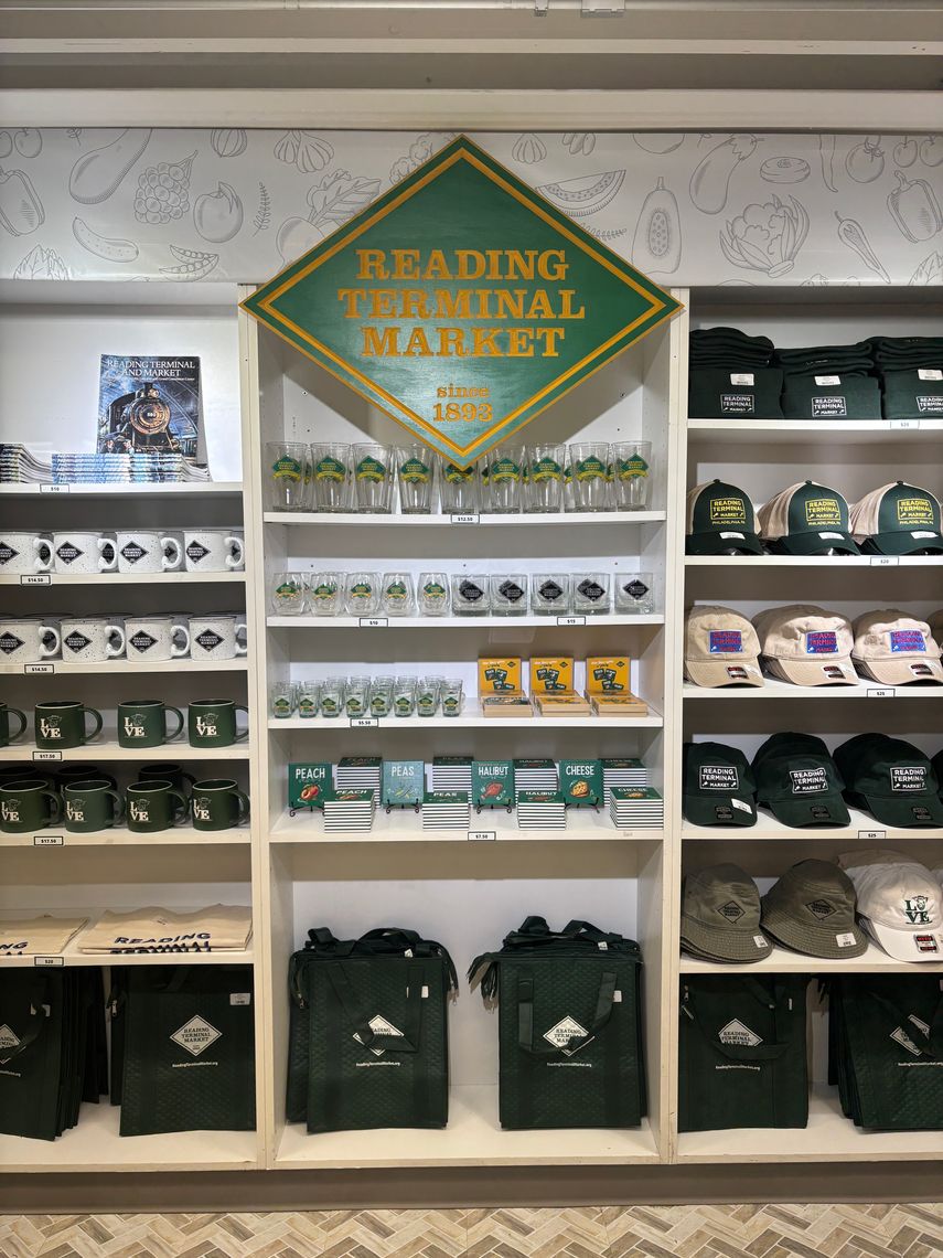 Reading Terminal Market gift shop merchandise