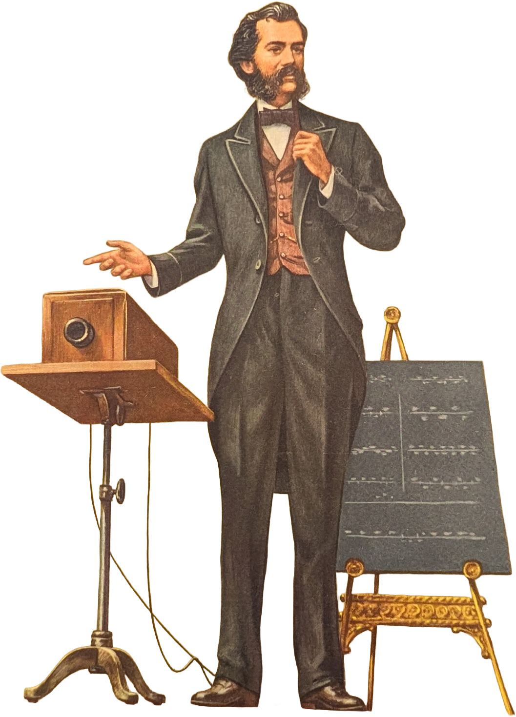 Illustration of Alexander Graham Bell