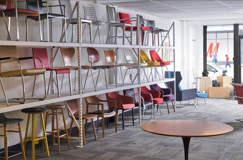 Interior of Rarify at 924 Market Street